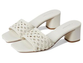 Calvin Klein Brianny Womens Sandals Ivory : 7.5 M, Synthetic
