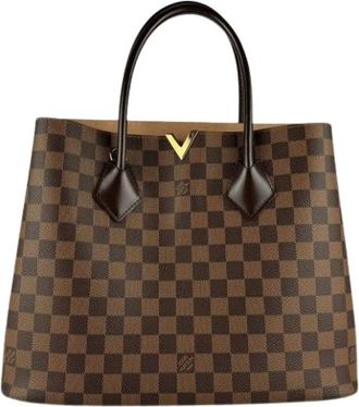 Louis Vuitton Pre-owned Tote Bags, female, Brown, Size: ONE SIZE Pre-owned Kensington Handbag