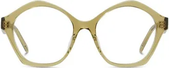 Loewe Square Full Rim Eyeglasses - Green