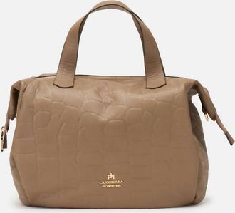Cuoieria Fiorentina Womens Carol Medium Duffle Bag In Desert