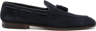 Churchs tassel-detail suede loafers - men - Calf Suede/Calf Leather/Calf Leather - 11 - Blue