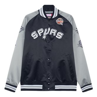 Mitchell & Ness x NBA Spurs Hof N&N Satin Jacket Tony Parker 9 OJBF6860-SASYYTPABKGY