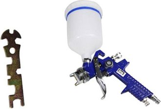 Trade Shop Trade Shop - Pistola Aerografo A Spruzzo Hvlp 600ml Ugello 1.4mm Verniciatura Aria Compressa
