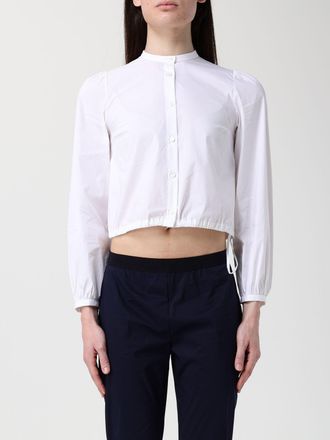 Liviana Conti Faye Cotton Blend Cropped Fit Shirt