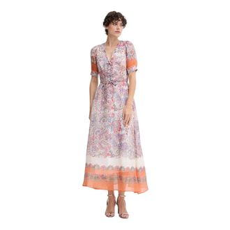 Hale Bob Maxi Jurk - Dames - Jurken - Veelkleurig - Maat: XS Linnen