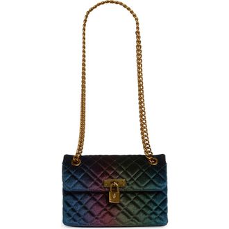 Kurt Geiger Velvet Mini Brixton Crossbody Bag in Mult/other at Nordstrom Rack