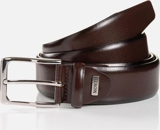 Monti Lederg&uuml;rtel MONTI REDDING, Herren, Gr. 11,5, braun, Rindsleder, G&uuml;rtel Lederg&uuml;rtel, gl&auml;nzend, elegant