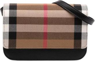 Burberry Pre-owned Madison Crossbody Bag - Dames - Vintage Schoudertas - Bruin - ONE Size - Leer - Vintage