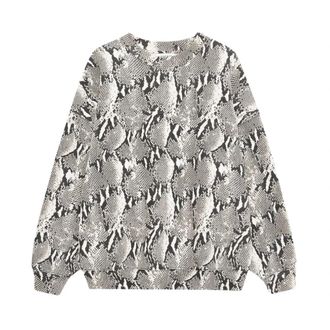 Anine Bing Miles Sweatshirt - Dames - Sweatshirts - Veelkleurig - S - Katoen - Hoodies & sweatvesten