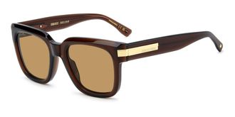Dsquared2 D2 0219/S 09Q/70 Mens Sunglasses Brown Size 52