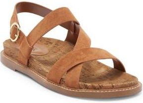 Nordstrom Rack Jerico Slingback Sandal in Tan Chestnut at Nordstrom Rack, Size 9.5
