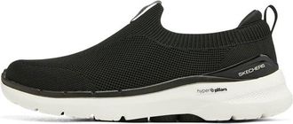 Skechers Go Walk 6 Warnock Mens Slip On Black 216267-BLK