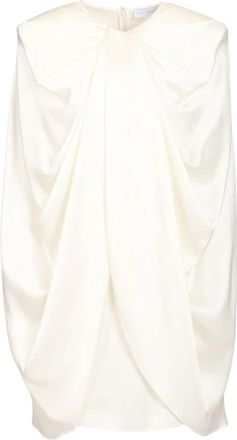 Stella McCartney Cape Mini Jurk - Dames - Blouses - Wit - S - Overhemden