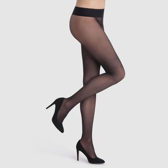 Dim Halbtransparente Strumpfhose Body Touch 30 den
