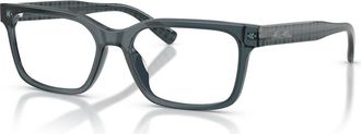 Brooks Brothers 55mm Rectangle optical glasses in Blue at Nordstrom