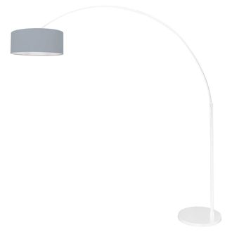 Steinhauer L&aacute;mpara De Pie - Sparkled Light - Blanco - Lino - Steinhauer