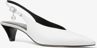 Michael Kors Tonya Leather Slingback Pump