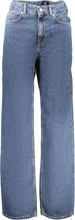 Pepe Jeans London Straight Jeans - Dames - Loose Fit Jeans - Blauw - W32 L32 - Jeans