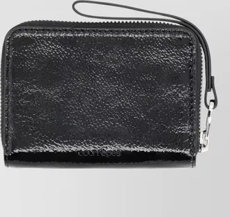Courr&egrave;ges leather wallet