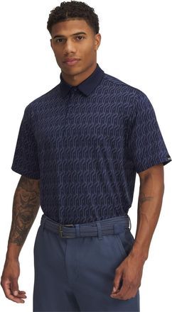 Under Armour Mens Printed Polo Grey 3XL