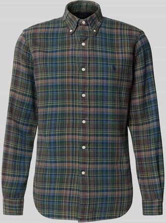 Polo Ralph Lauren Freizeithemd mit Knopfleiste in Gruen, Größe XXL