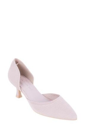Elie Tahari Moreno Half dOrsay Pump in Natural at Nordstrom Rack, Size 7.5