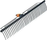 Fiskars 135514 Quikfit Escoba De Hoja 57 Cm Con Cabeza De Acero (por 2)