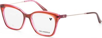 Karl Lagerfeld Womens 54 mm Brown Opticals
