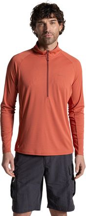 Craghoppers Heren Nosilife Half Zip Pullover (Donkere Sahara)