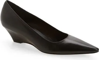 The Row Liisa Wedge Pump in Black at Nordstrom, Size 39.5