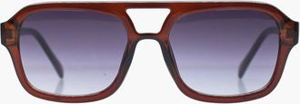 Reality Eyewear Runway USA Edition Sunglasses in Chocolate at Nordstrom