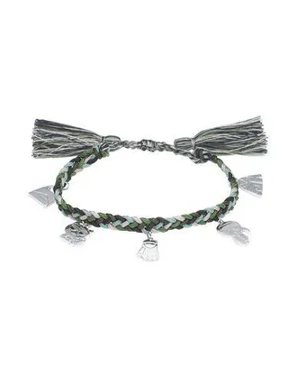 Karl Lagerfeld K/WOVEN CHARMS BRACELET