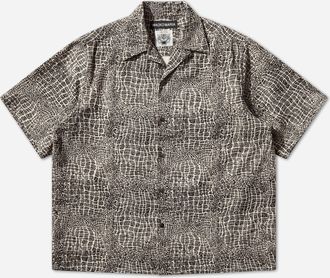 Wacko Maria Men s Wolf s Head 50 s Shirt (Type-2) Multicolor