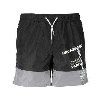 Karl Lagerfeld Uomo, Costumi da bagno, Nero, M, new