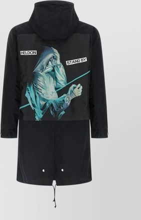 Undercover uc2e4310 hooded parka 2 in 1