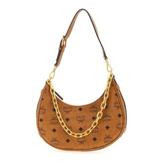 MCM Mcm, Dames, Tassen, Bruin, Maat: ONE Size Katoen