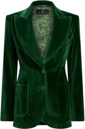 Etro Donna, Giacche, Verde, M, new