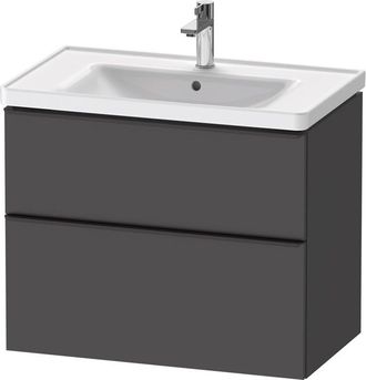 Duravit Mueble bajo lavabo 78 cm Duravit D-Neo Gris mate