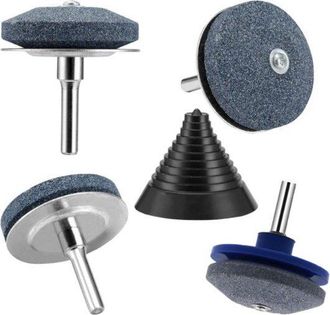 OEM Cortac&eacute;sped De Doble Capa, Muela Abrasiva De Cuatro Capas, Afilador De Cuchillos Resistente Al Desgaste, Cabezal De Amolado Industrial