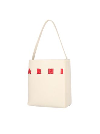 Marni Womens Bags White Calf Leather