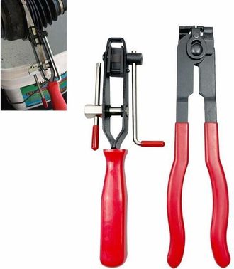 OEM Alicates Para Abrazaderas De Manguera De Velocidad Constante (cv) Fabricados En Acero Estampado - Mango Antideslizante - Mecanismo De Corte R&aacute;pido - P
