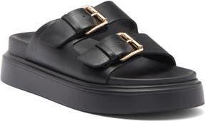 Tony Bianco Jagger Slide Sandal in Black Nappa at Nordstrom Rack, Size 9Us / 40Eu