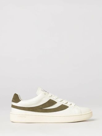 Superga 1960 Capri Low Top Leather and Suede Trainers with Embossed Logo