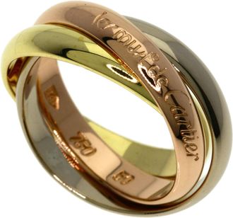 Cartier Yellow Gold (18K) Pink Gold (18K) White Gold (18K) Band Ring (Pre-Owned)