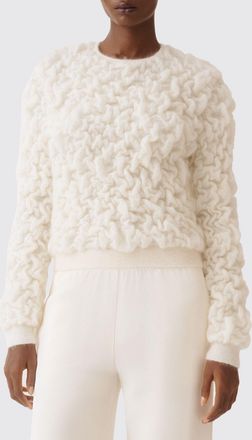 Fabiana Filippi Maglia a girocollo effetto pelliccia Fabiana Filippi