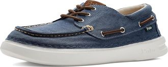 Polo Ralph Lauren RLite Mariner Canvas Boat Shoes Mens Shoes Light Navy : 10.5 D - Medium