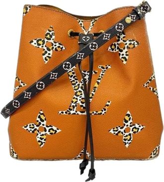 Louis Vuitton Pre-owned Bucket Bags, female, Brown, Size: ONE SIZE Pre-owned Vintage Bucket Bag