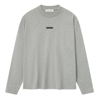 Fear of God Classic Long Sleeve T-Shirt Concrete Heather 125SP254205F