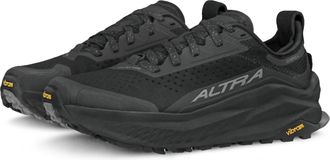 Altra Womens Olympus 6 Trail Running Shoes In Black/black