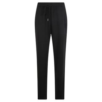 Max Mara Slim-fit broek - Dames - Broeken - Zwart - Maat: M Leer